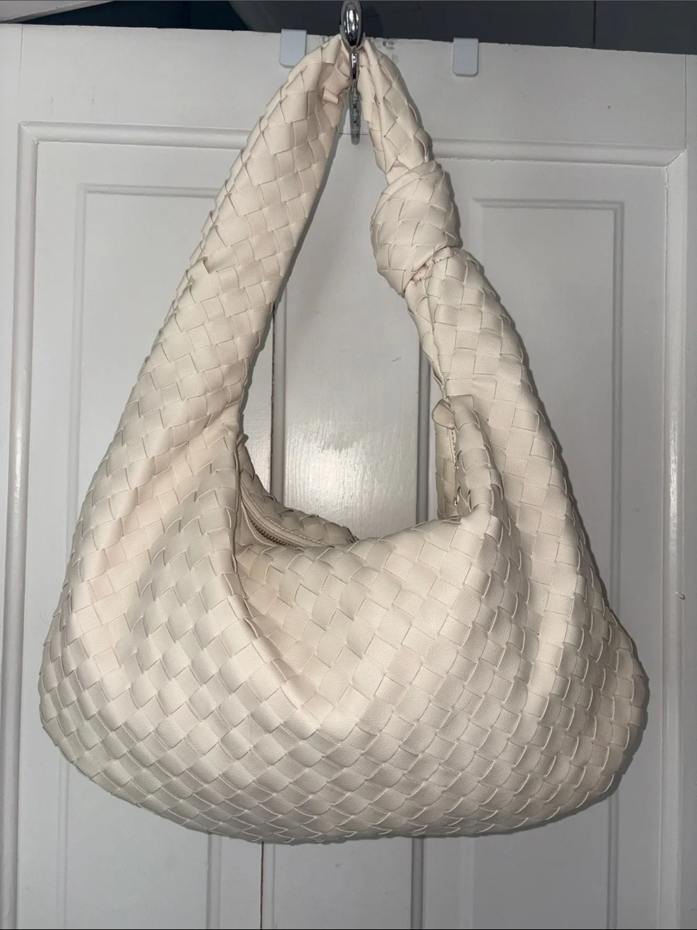 Urban Expressions Knotted butter cream Hobo Bag